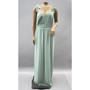 Elegant Mint Green Maxi Dress